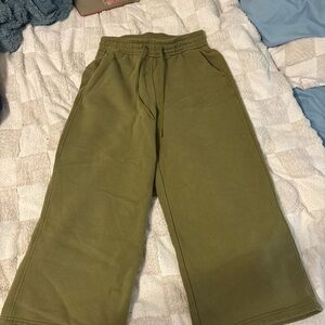 Olive Green lululemon sweatpants
